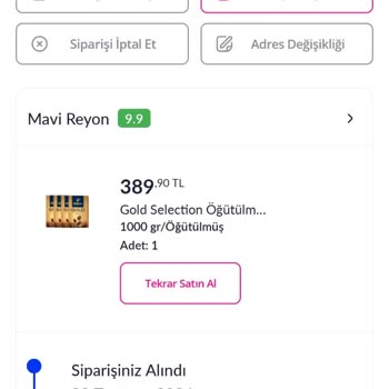 Pazarama Yanlış Adrese Teslim Etti. Elime Geçmedi.