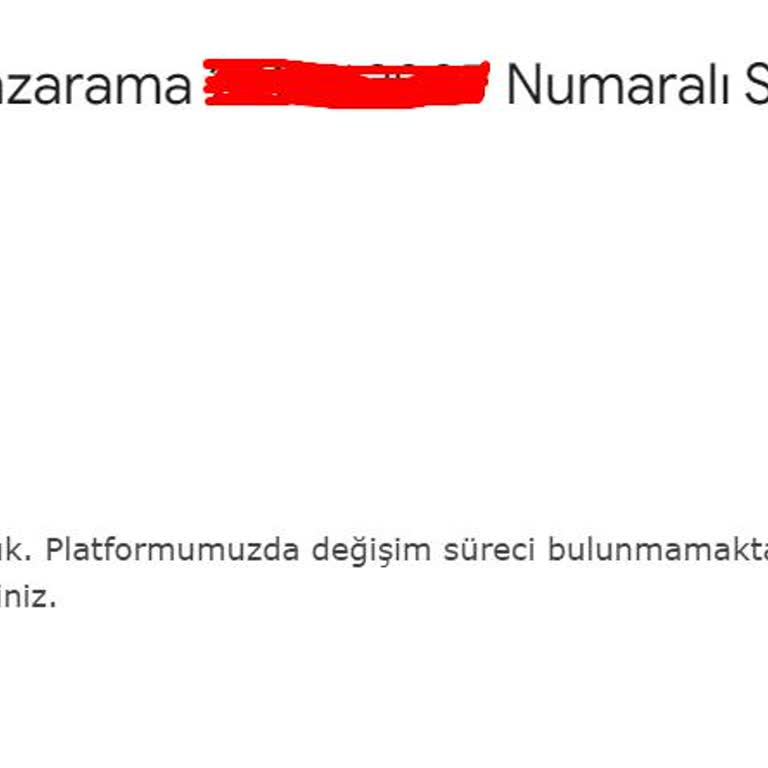 Pazarama Ayıplı Ürün Gönderimi