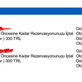 Tatilbudur Rezervasyonu İptal Etmiyor