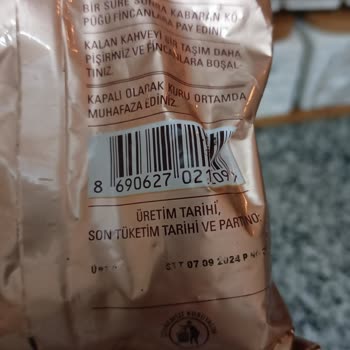 Kurukahveci Mehmet Efendi Böceklenmeye Dönmüş Sıfır Paket