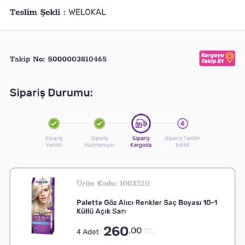 WeLokal 22 Gündür Ulaşmayan Kargo