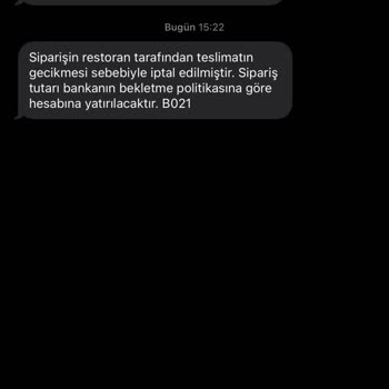 GetirYemek Getir Pişmanlıktır Çünkü Getirmiyor