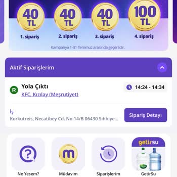 GetirYemek Getir Pişmanlıktır Çünkü Getirmiyor