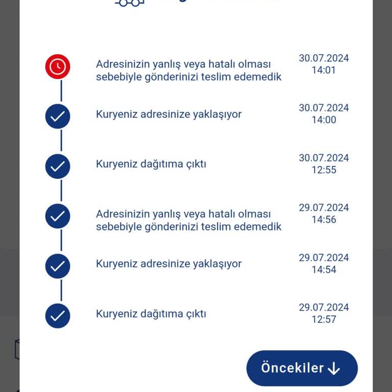 Aras Kargo Kargoyu Teslim Etmeyen Geri Gidiyor