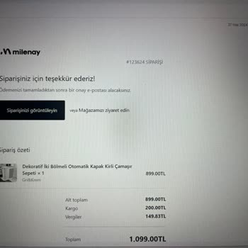 Milenay Firması Ürünleri Göndermiyor, Cevap Alınamıyor!