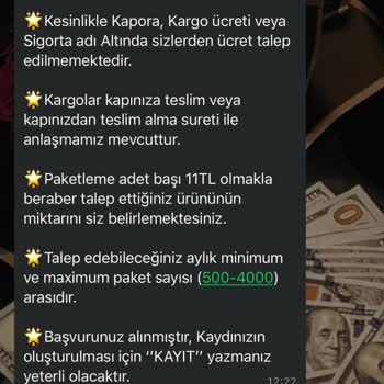 İŞKUR Evde Paketleme İşi