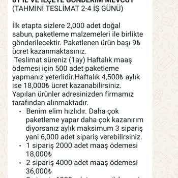 İsimkani.tr Paketleme Şirketi Şüpheli Davranıyor