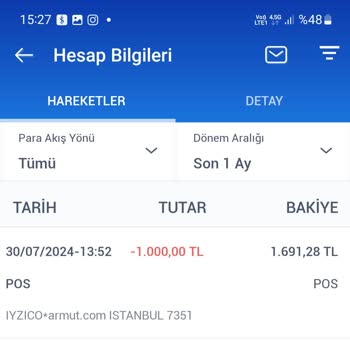 Armut Pro - Bilgim Dışında Para Çekilmesi