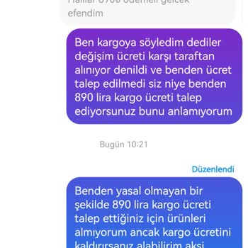 Mutlu__evler__ (Instagram) Kargo Ücreti Ve Kötü Muamele Şikayeti