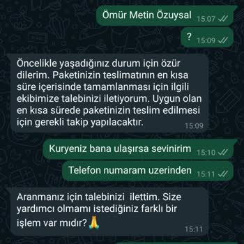 Hepsijet Kargosu Güvenilir Değil Müşteri İle Oyun Oynuyorlar