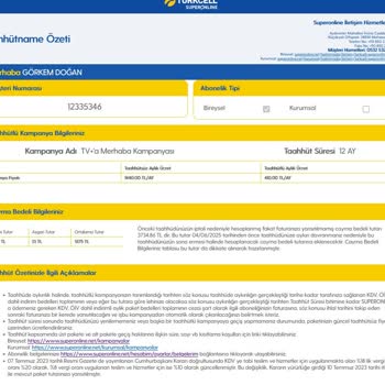 Superonline Bilgi Paylaşımı Ve Yanıltıcı Sözleşme Sorunu