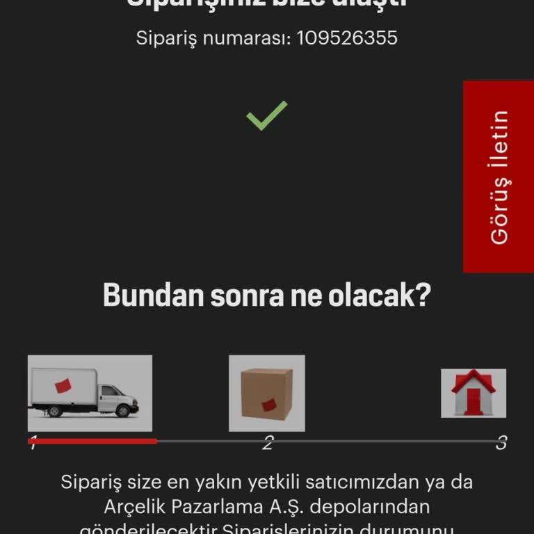 Arçelik Teslim Edilmeyen Ürün
