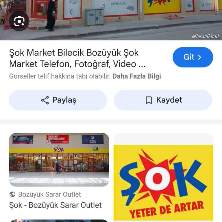 Şok Marketler Market Çıkışı Rampa