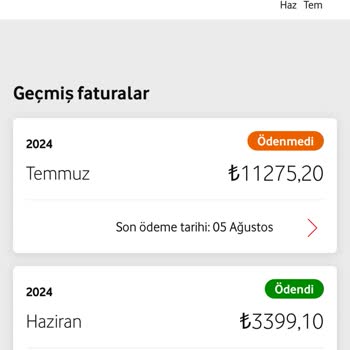 Vodafone Çok Yüksek Fatura, Maaşımdan Da Yüksek 11275 Tl