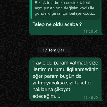 Fine Change 2 Aydır Gelmeyen Para İadesi