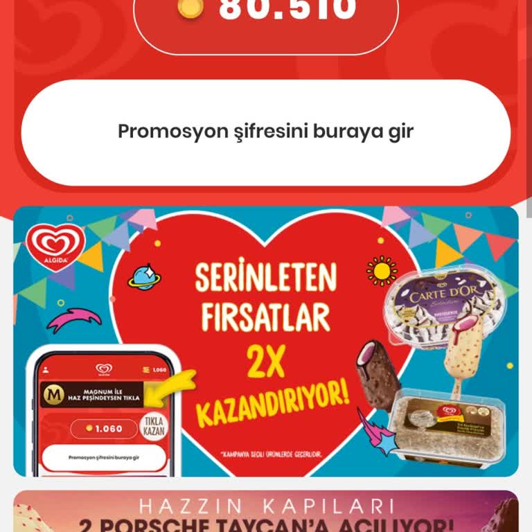 Algida Kampanyası İle Dondurma Alamıyorum