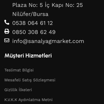 Sanal Yağ Market Ne Ürünü Ne De Paramızı Gönderdi