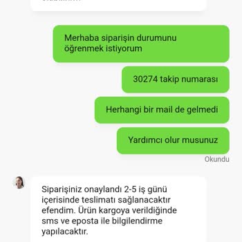 Avmdekor.com Sipariş Kargoya Verilmedi