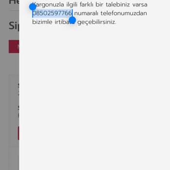 Rossmann Eksik Sipariş Göndermesi