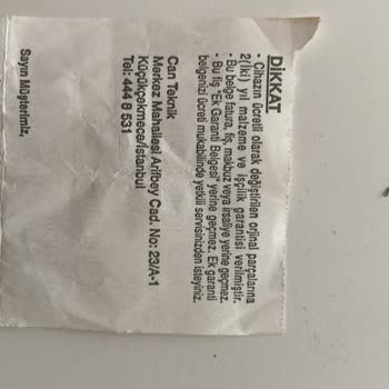 Can Teknik Servis Can Teknik 4446404 Asla Aramayın Paranıza Yazık Olur Mağdur Olursunuz