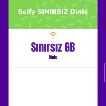 Türk Telekom Selfy Özel Ek Paketler Gözükmüyor