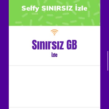 Türk Telekom Selfy Özel Ek Paketler Gözükmüyor