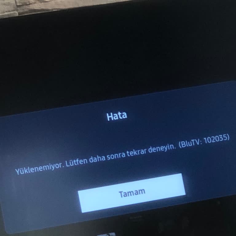 Samsung TV Uygulama İndirmiyor