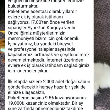Kurumsal Paketleme Evde Paketleme İş Ve Kapora Şikayetleri