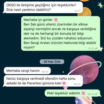 Okso Hesap Geri Dönüş Yapmıyor