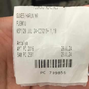 Pegasus Valizimi Kaybetti. Mağdur Oldum