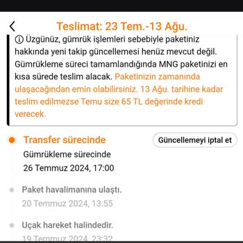 Temu Daki Alışverişlerin Gümrükte Uzun Süre Bekletilmesi