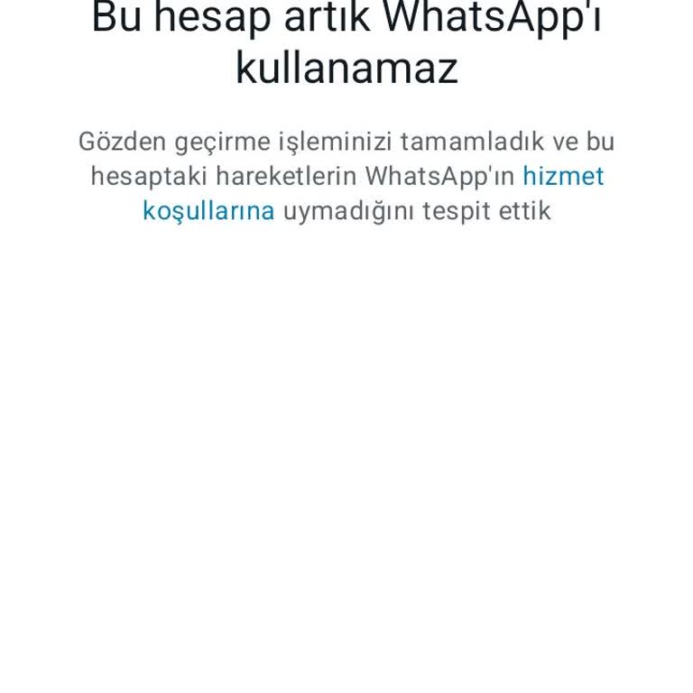 WhatsApp Giriş Sorunu