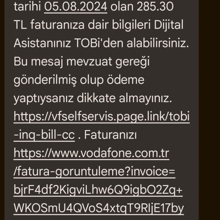 Vodafone Ücretsiz Kampanyadan Ücret Kesti.