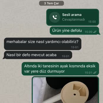 Minimono Kırık Ürün Yolluyor, İade Yapmıyor