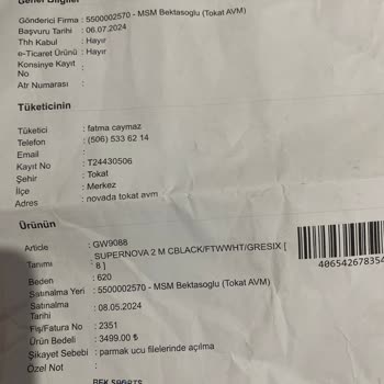 Adidas Ürününün Arkasında Durmuyor