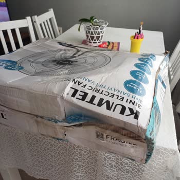 Kumtel Vantilatör Kırık Teslimat Yapıldı