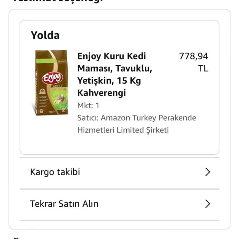 Amazonda Kaybolan 15 Kg Kedi Maması...