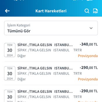 Tıkla Gelsin Uygulamasının Fazla Para Çekti Ve Siparişimi Alamadım