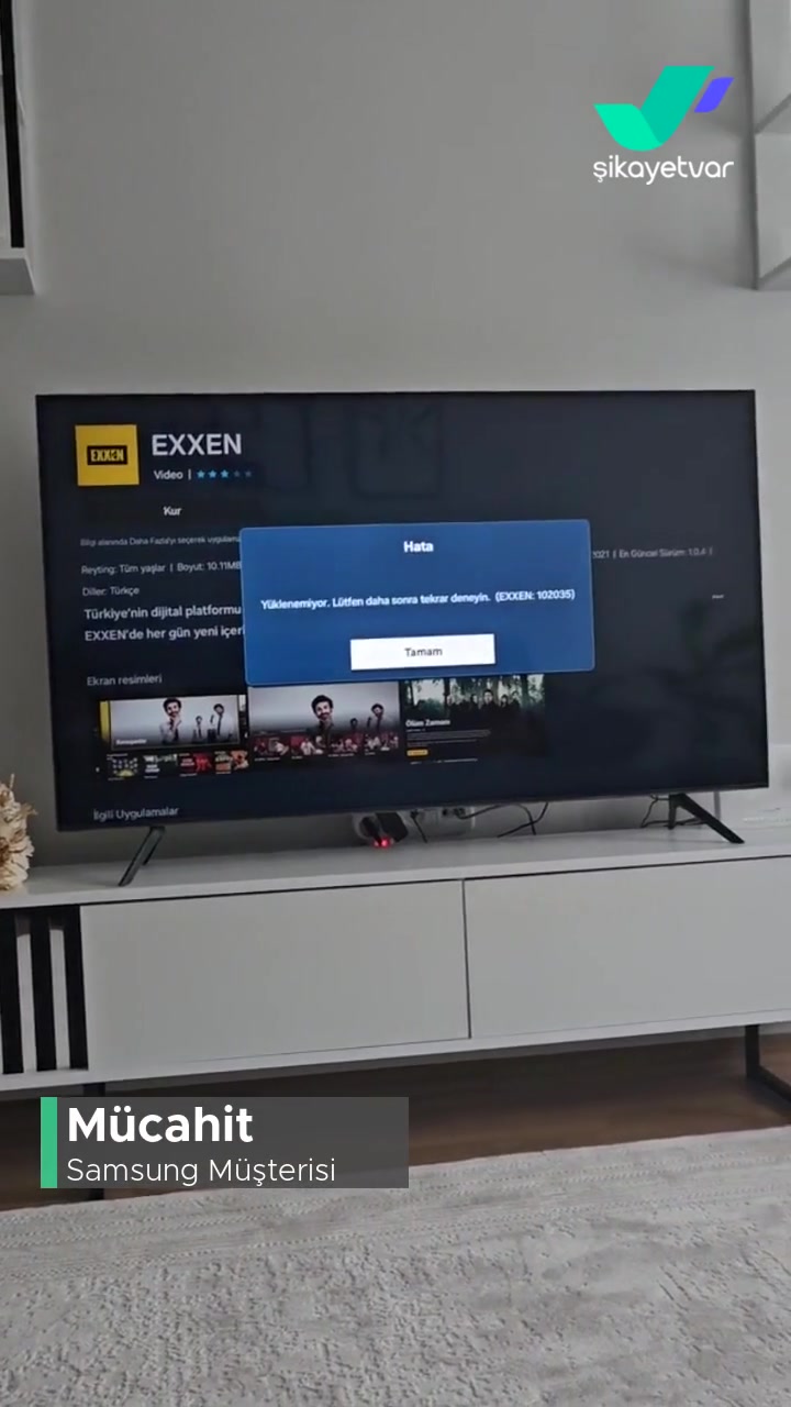 Samsung TV Uygulama İndirme Hatası! videonun kapak resmi