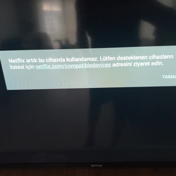 Onvo Netflix Desteklemeyen TV Modeli: Tüketici Hakları Tehdit Ediliyor
