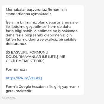 İşin Olsun IBAN İsteme Şikayeti