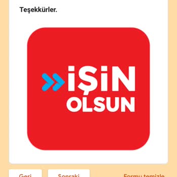 İşin Olsun IBAN İsteme Şikayeti