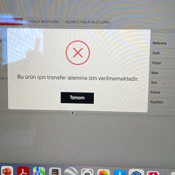 Passolig Bilet Transferi Yapılamıyor (Öz Abime)