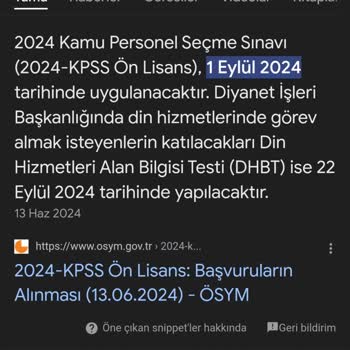 Kunduz App KPSS Paket Süresi