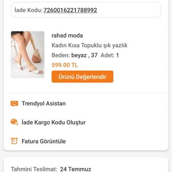 Trendyol Teslim Edilmeyen Ürün!