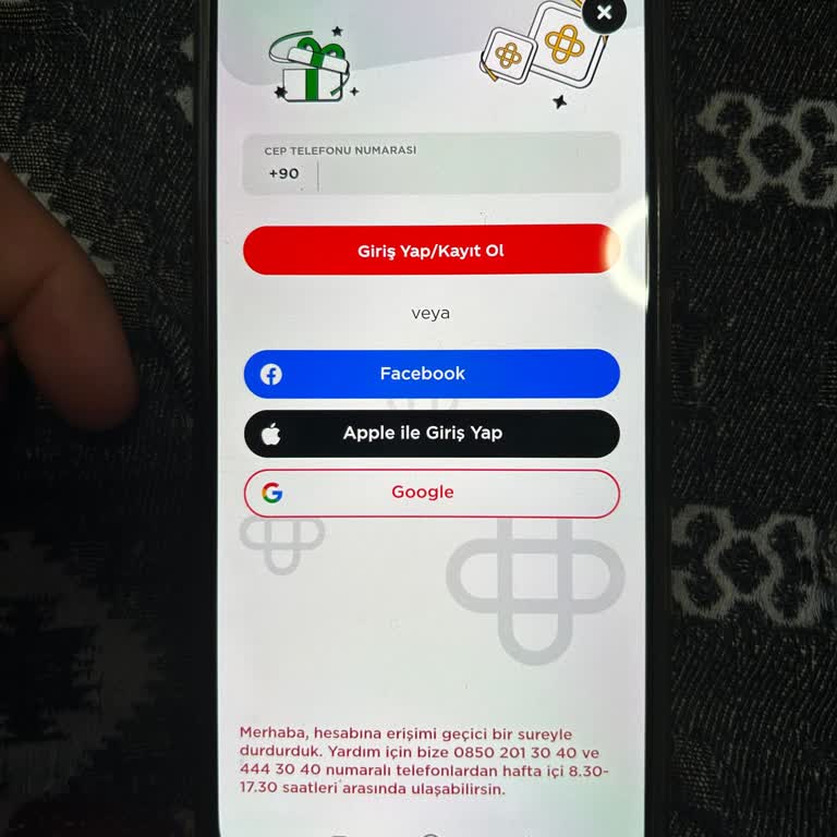Daha Daha Hesabıma Giriş Yapamıyorum