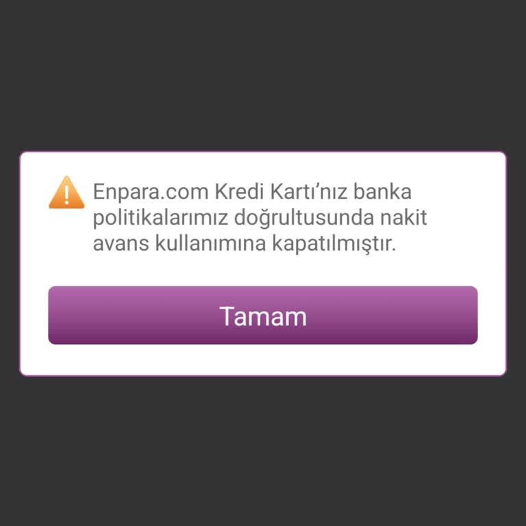 Enpara Acil Nakit Avans/taksitli Nakit Avans A Açınız Kartımı.