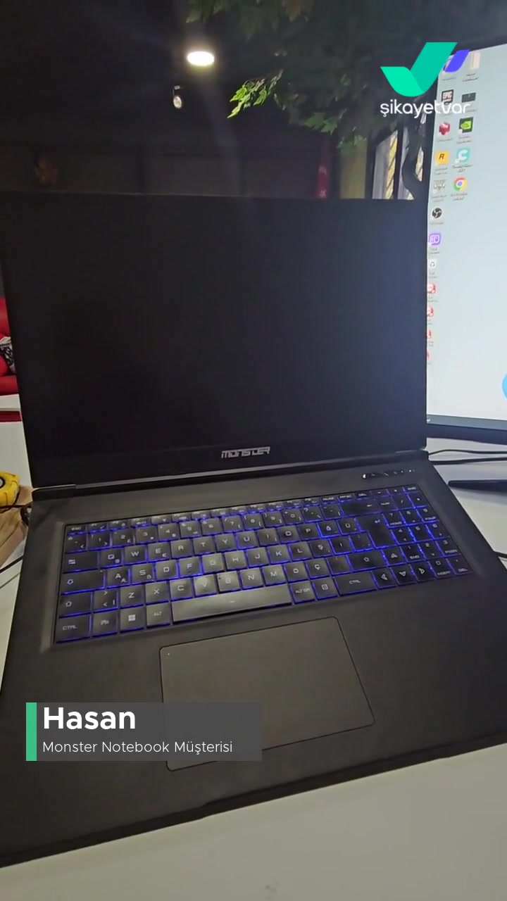 Monster Tulpar T7 21.9 Siyah Ekran Sorunu videonun kapak resmi