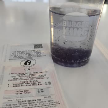 Burger King Şubesinde/uygulama Sorun Hakkında