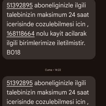 Superonline Fiber 1 Haftadır Çözüm Yok
